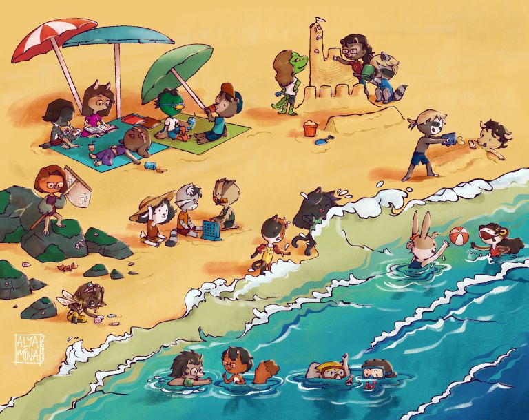 Illustration - Alyamina - illustrateurs/rices