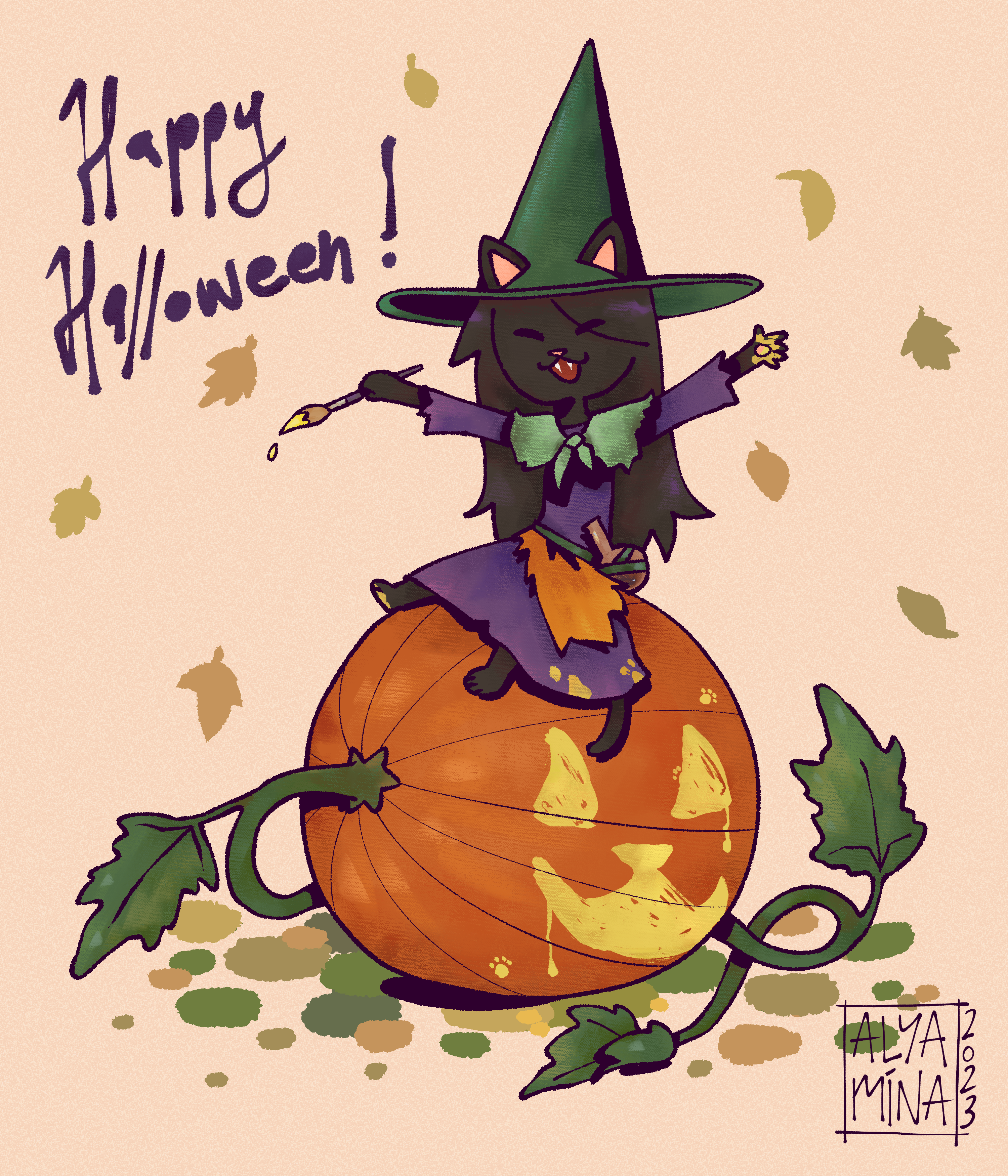 Halloween 2023 - Alyamina - illustrateur