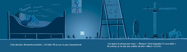 Une baguette s'il vous plait - amandine wanert - illustrateurs/rices