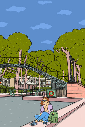 L'attente sur le canal -  - Produit créatif