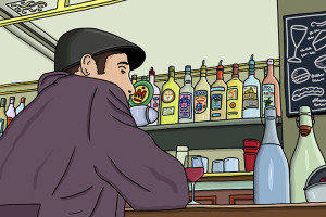 Au bar -  - Produit créatif