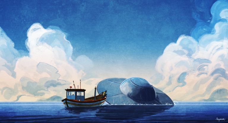 Planète bleue - baptiste reymann - illustrateurs/rices