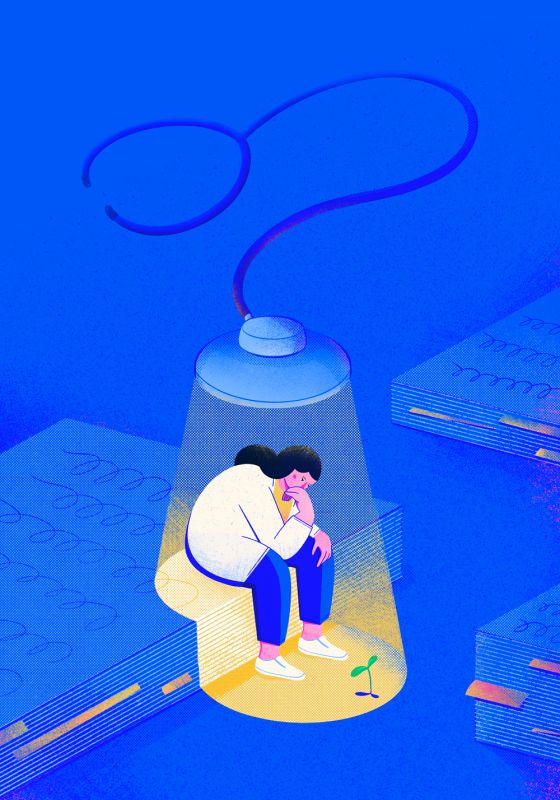 La Croix l'Hebdo n°184 - Douter pour mieux soigner - Thi Doan - illustrateurs/rices