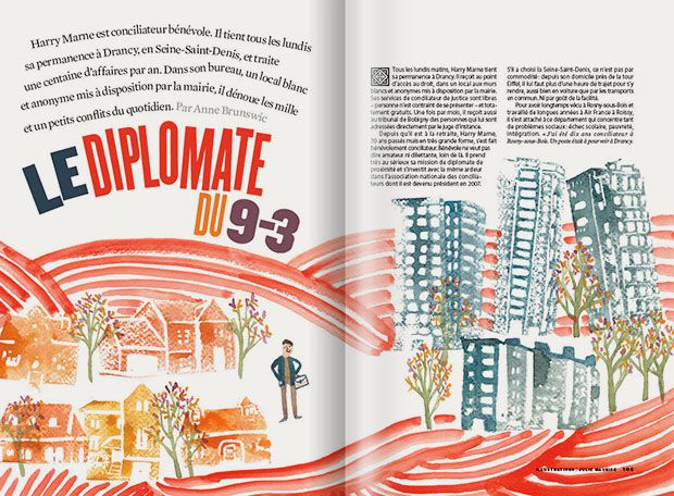 Le diplomate du 93 - julie maurice - illustrateurs/rices