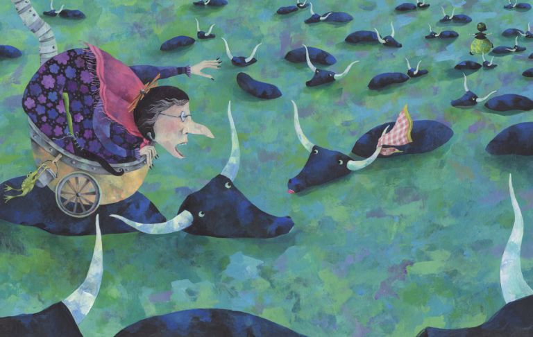 BabaYaga - aurélie blanz - illustrateurs/rices