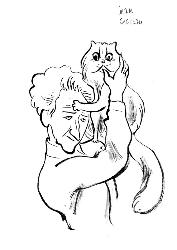 Jean Cocteau - loïc sécheresse - illustrateurs/rices