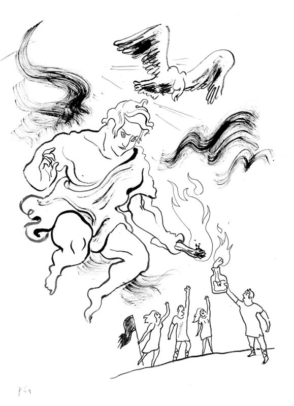 Prométhée - loïc sécheresse - illustrateurs/rices