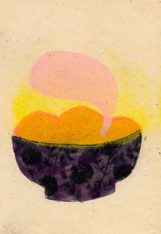 Bol fumant - matild gros - illustrateurs/rices