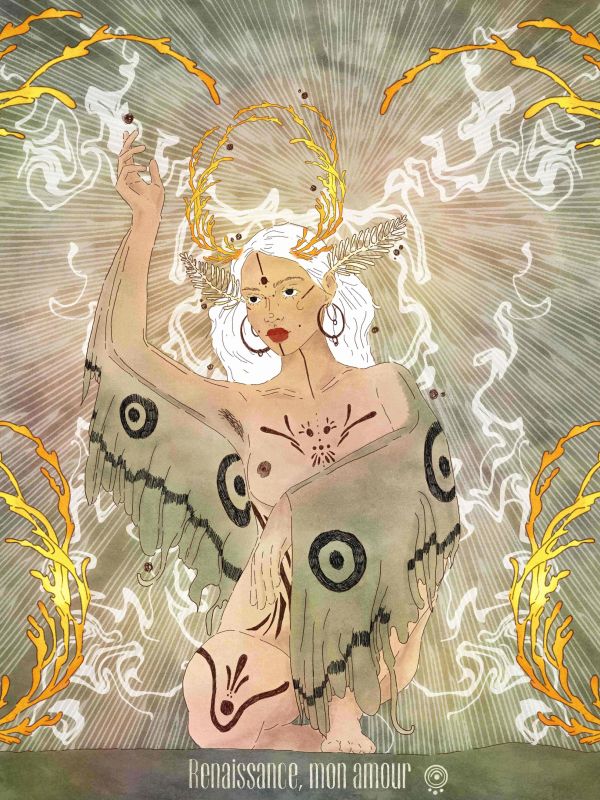 Illustration digitale - Renaissance - claire weymuller - illustrateurs/rices