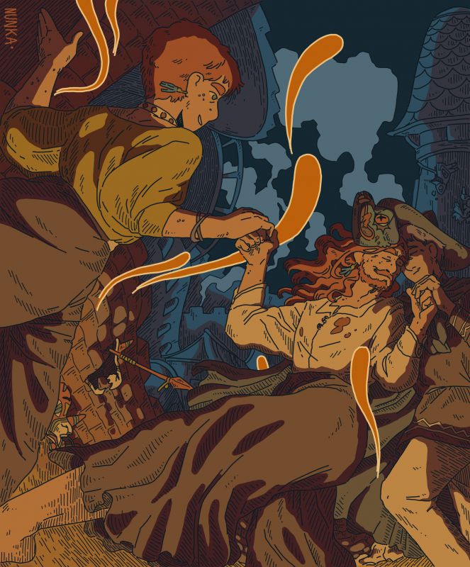 Célébration - lola nunka - illustrateurs/rices