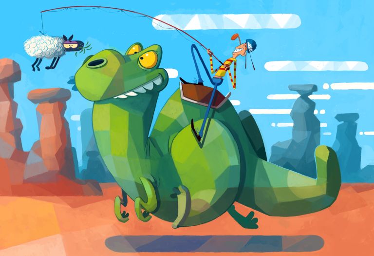 Dino - olivier rublon - illustrateurs/rices