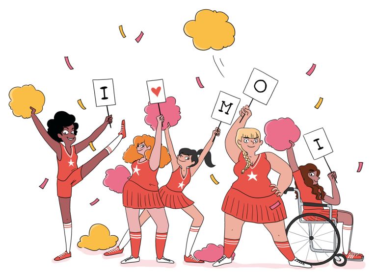 Body Positive - anne-olivia messana - illustrateurs/rices