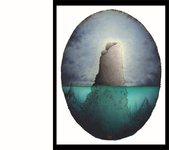 "Le rocher fier" - valentin michaut - illustrateurs/rices